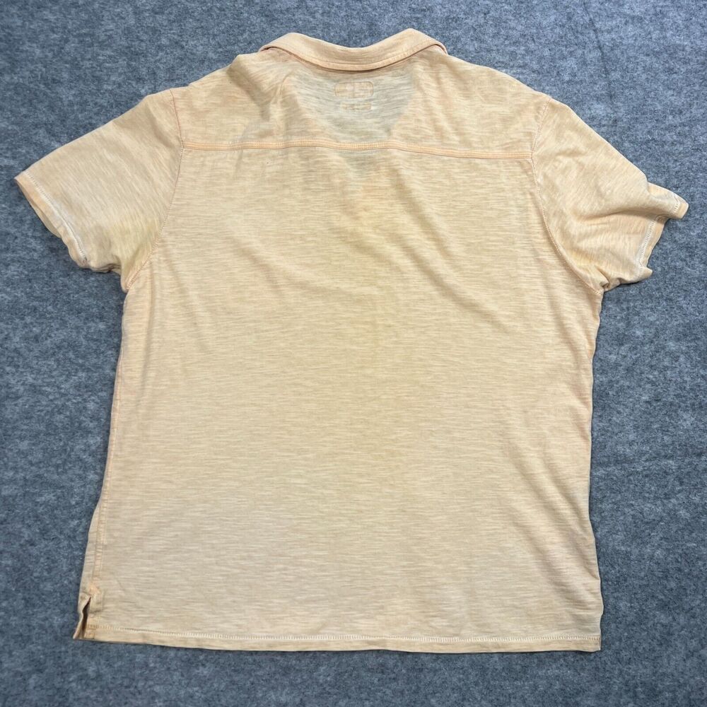 Tommy Bahama Men's Polo Shirt Large‎ Tan Short Sleeve Island Modern Fit Golf - Picture 2 of 7